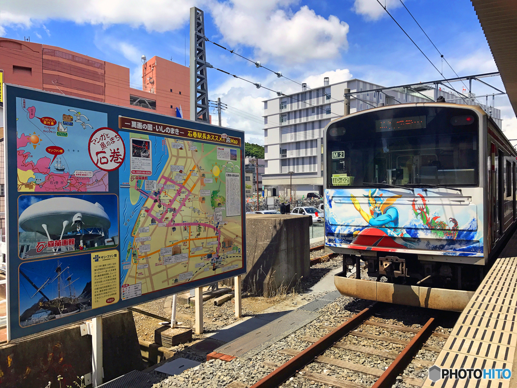 2017.06.03 今こそ仙台へ(4)：仮面ライダー列車