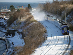 2015.01.18 雪煙あげて札幌へ！