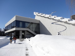 冬の北海道立近代美術館