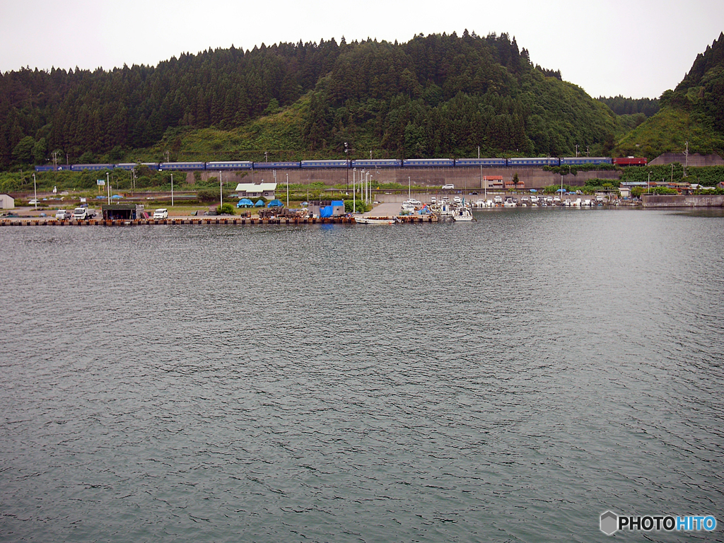 2015.06.21 昨日の8007ﾚ：海岸線を往く