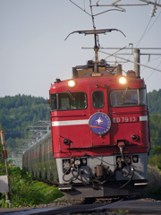 2015.06.01 今朝の8009ﾚ：６月の陽光！