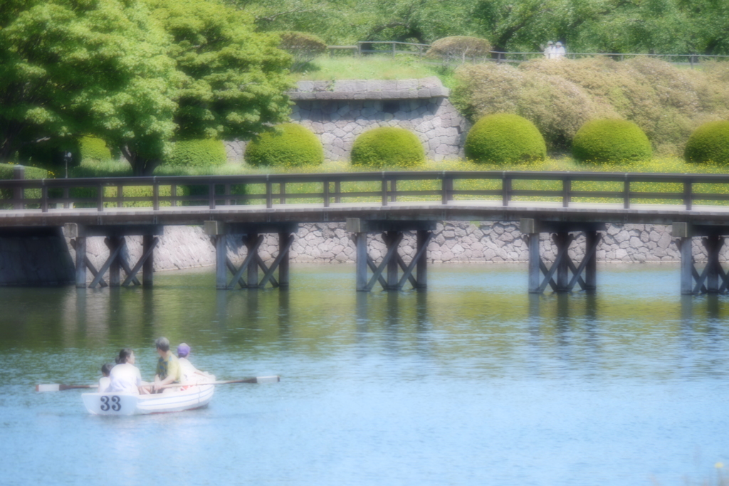 舟遊びの午後
