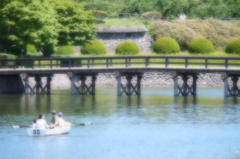 舟遊びの午後