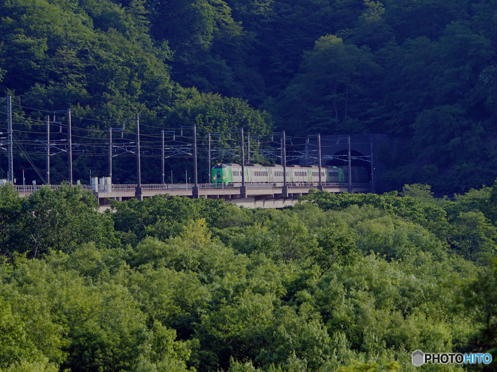 2015.06.29 トンネル抜けだしぃ・北海道上陸ぅぅ!!!!