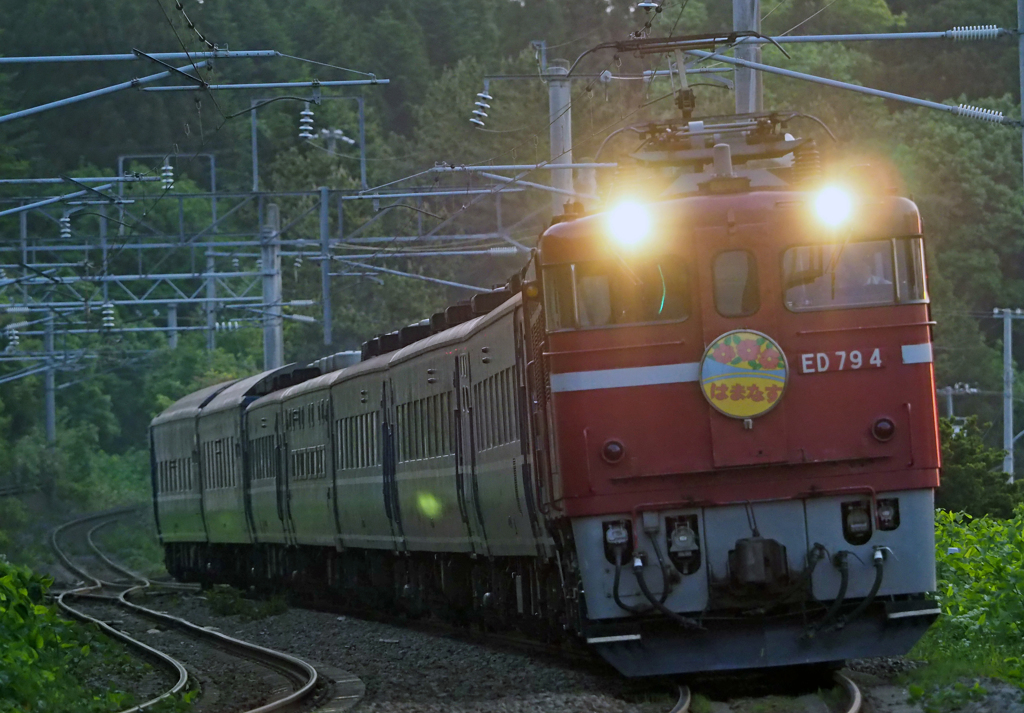 2015.05.25 今朝の202ﾚ：久しぶりに、撮ったどぉ～(*^_^*)