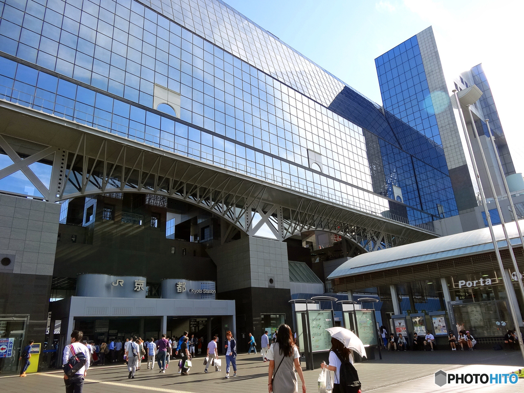 2016.06.03 そうだ 京都、行こう(7)：駅構内のエレベーターは左側