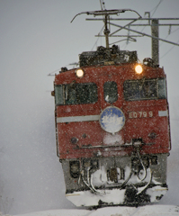 2015.03.12 今朝の１レ：剛雪列車再び・北斗星