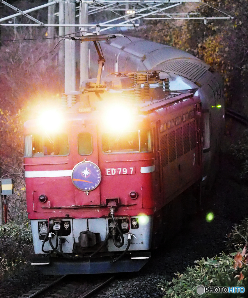 2015.11.18 今朝の8009ﾚ：津軽海峡線・over the limit