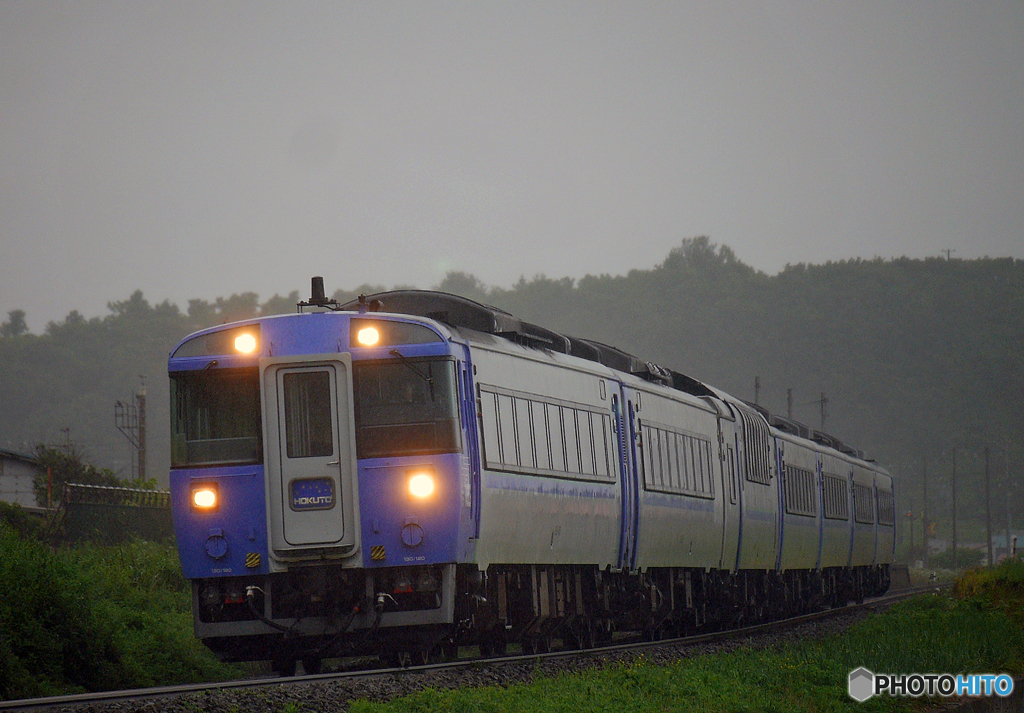 2015.07.25 雨中のハイビーム(>_<)