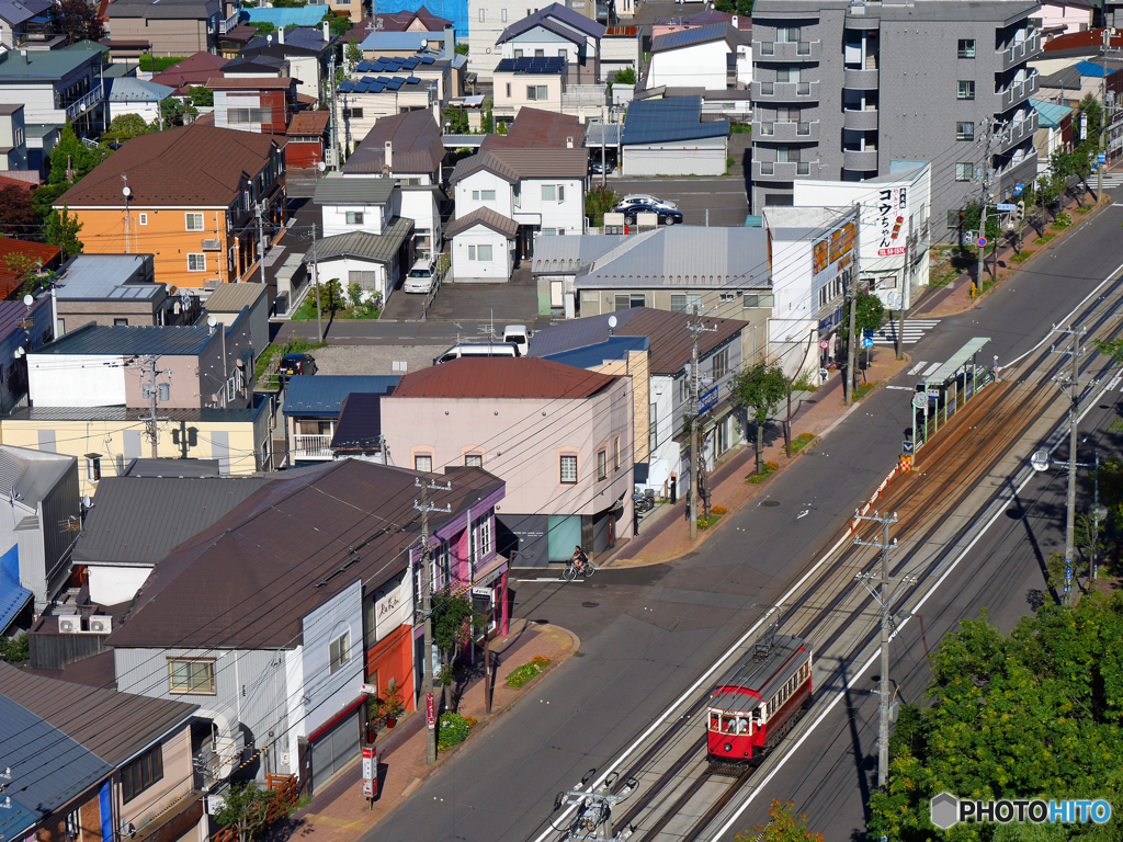 2016.08.27 路面電車を追いかけて：日常風景