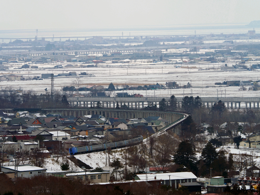 2015.03.15 久しぶりに雪山から、プチ俯瞰(1)
