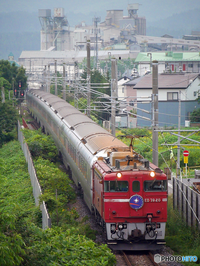2015.08.13 今朝の8009ﾚ：今朝もどんより天気(>_<)