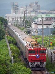 2015.08.13 今朝の8009ﾚ：今朝もどんより天気(>_<)