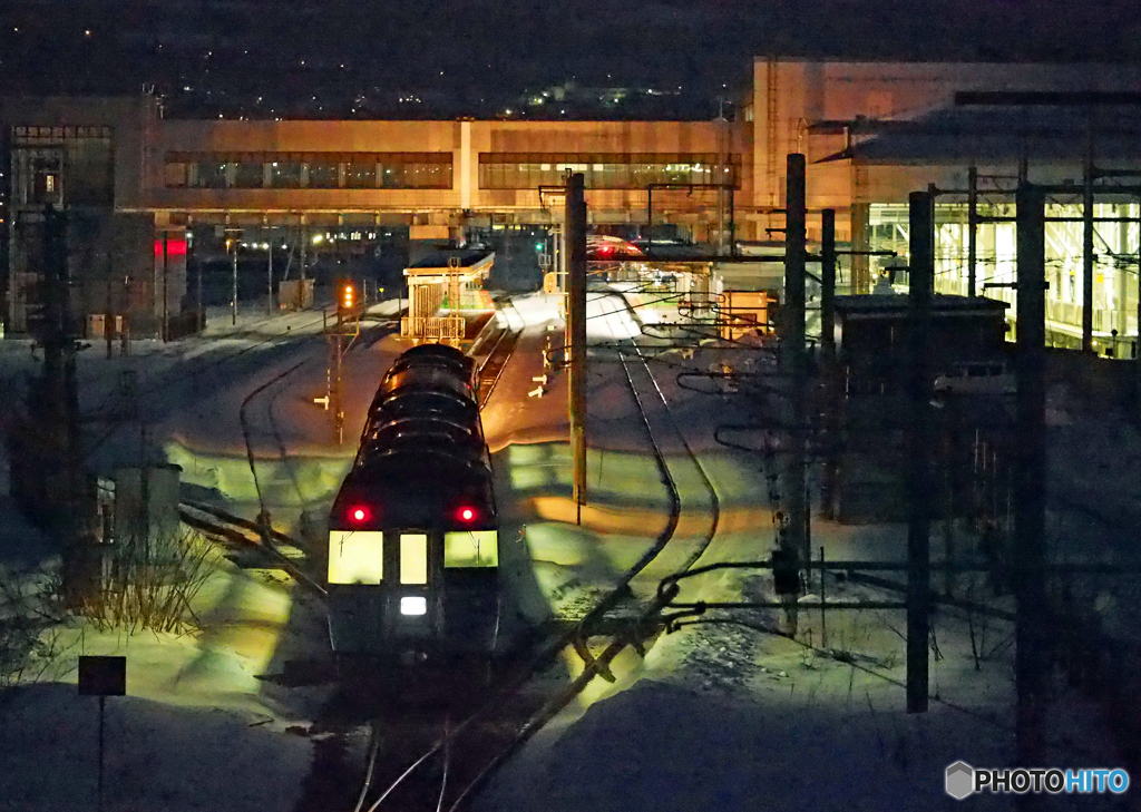 2016.03.02 日本一・大きな無人駅を照らす！