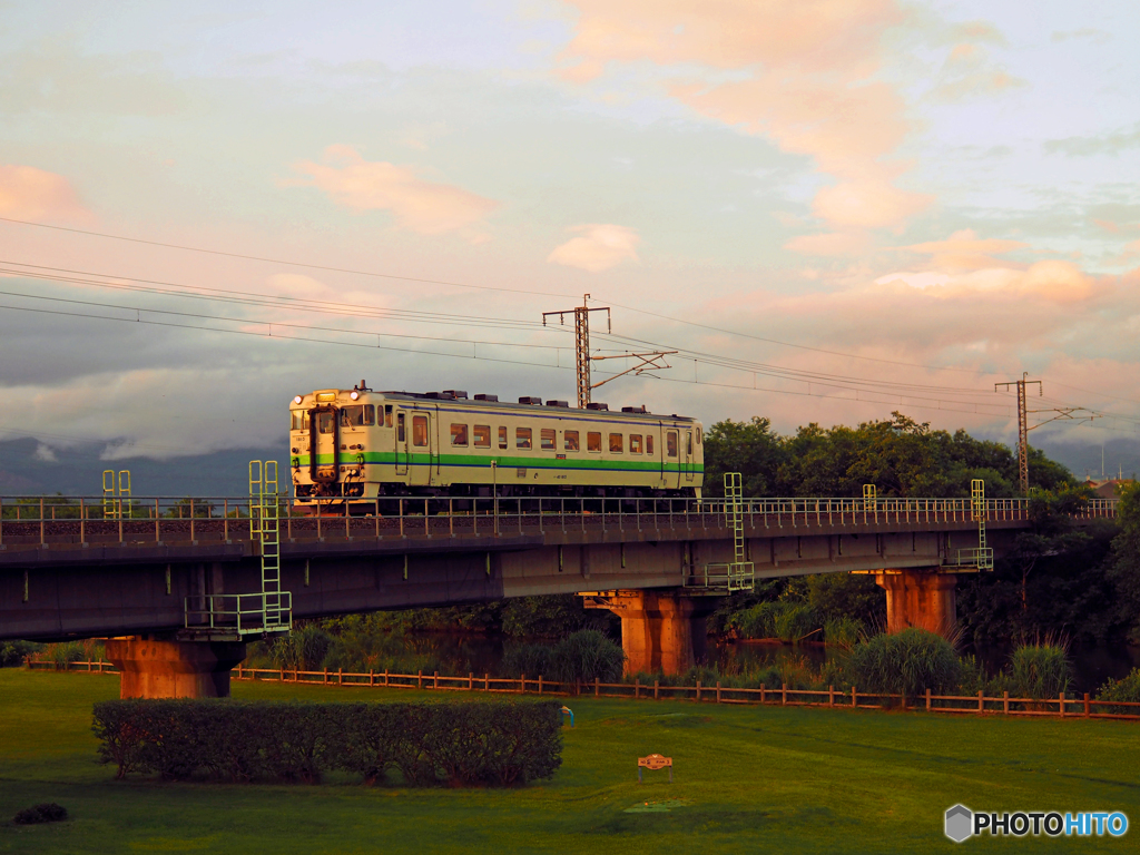2016.07.19 夕焼け・キハ