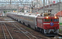 2015.08.01 今朝の8009ﾚ：自転車でパチリ(1)