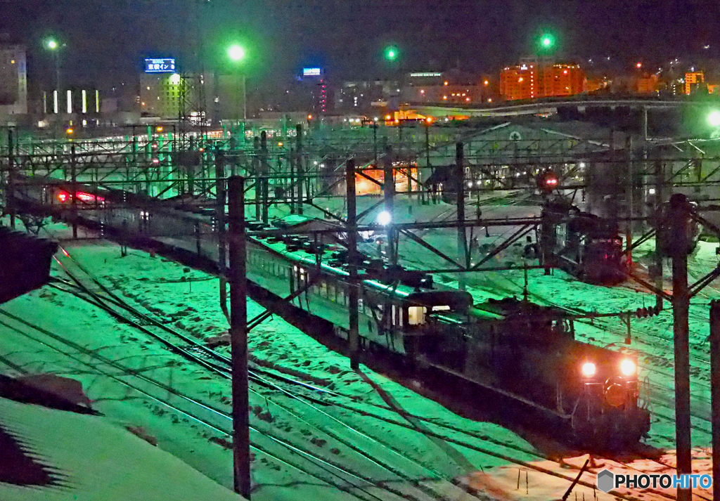 2016.02.04 今朝（未明）の201ﾚ：凸発進！