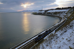 2015.01.25 朝陽を浴びて北へ！