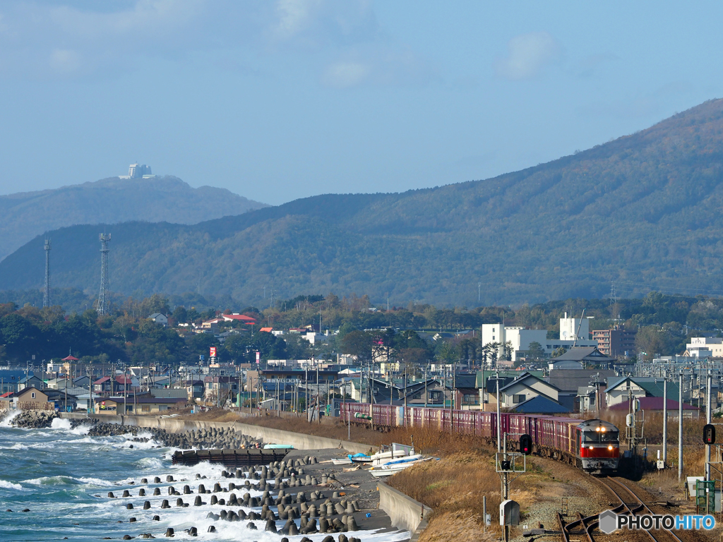 2015.10.10 室蘭本線へ(4)：海・山・ウィンザーホテル！