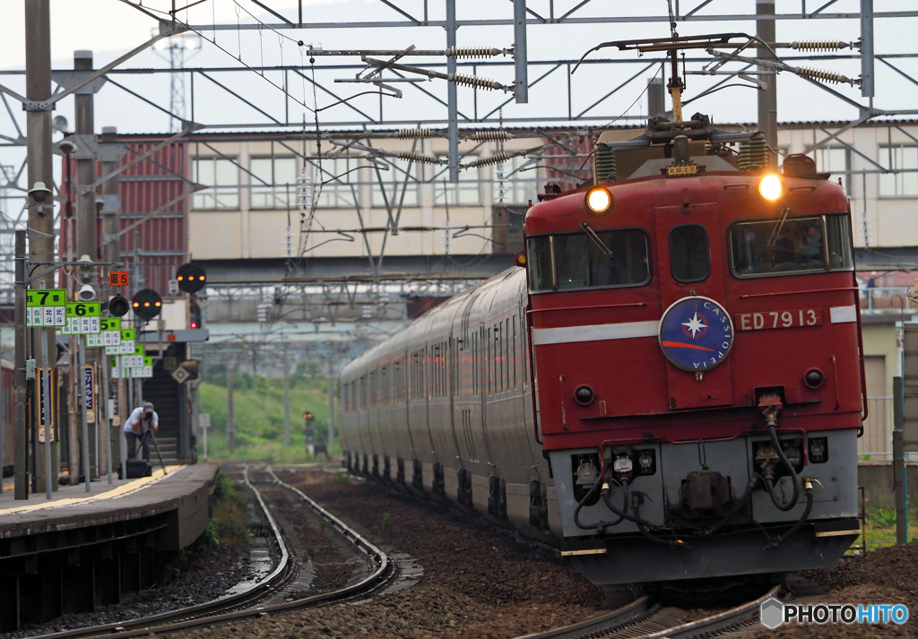 2015.07.01 一昨日の8009ﾚ：これもまた鉄道情景