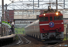 2015.07.01 一昨日の8009ﾚ：これもまた鉄道情景