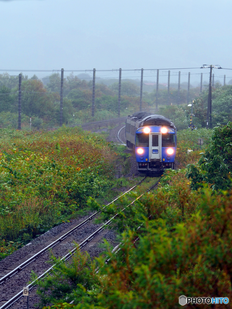 2015.09.12 降りしきる雨中