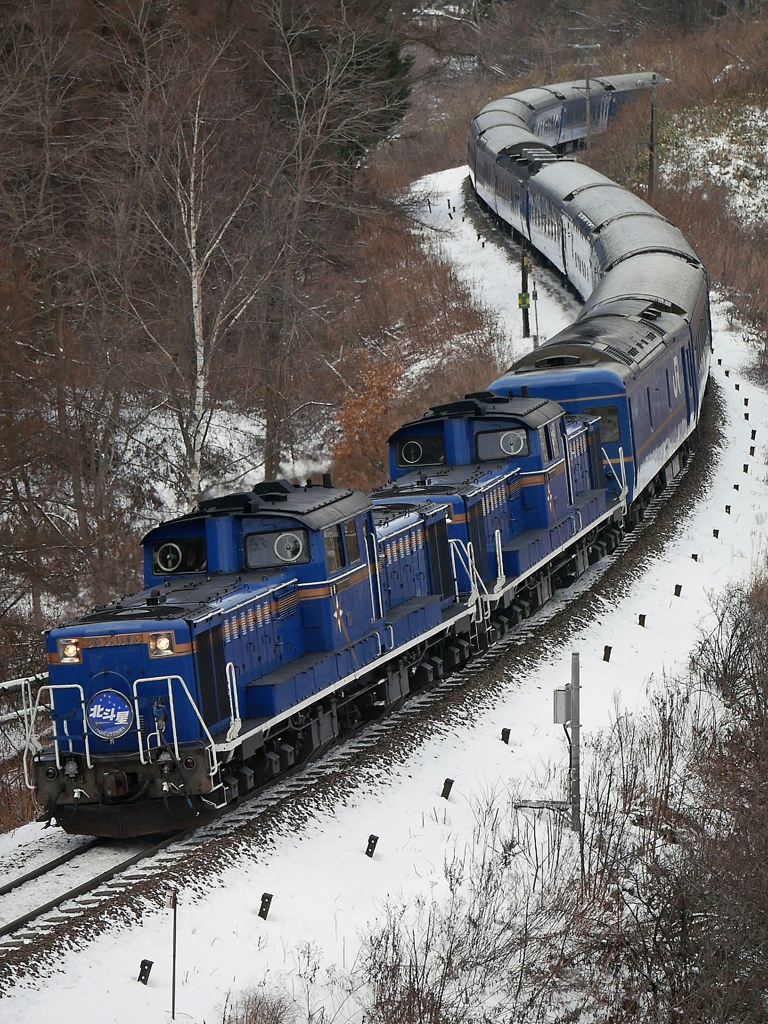 2014.12.28 今年最終運行日（下り）・北斗星