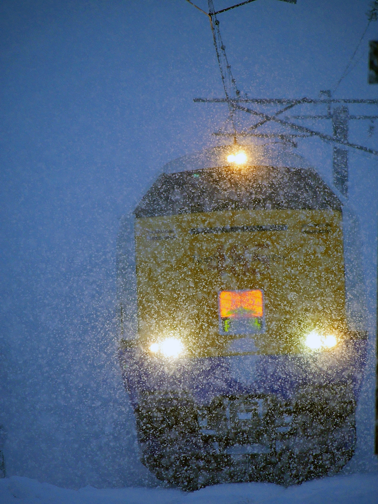 2015.02.10 剛雪列車・白鳥