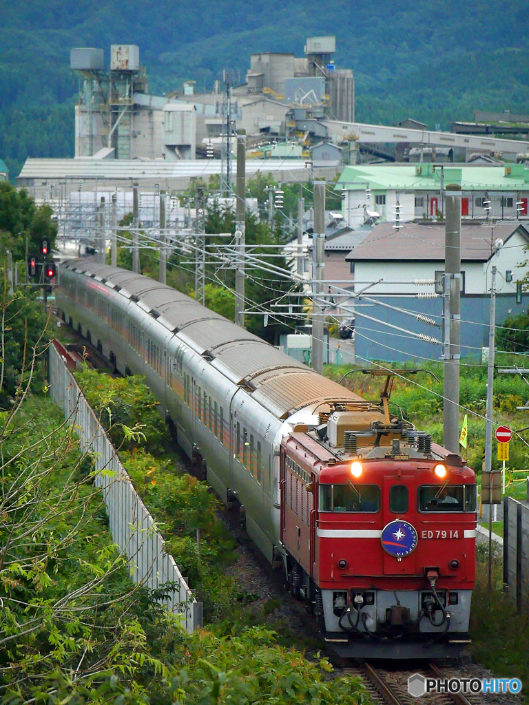 2015.09.19 昨日の8009ﾚ：津軽海峡線→山線→室蘭本線、５７０㌔の鉄