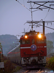 2015.10.28 今朝の8009ﾚ：久しぶりの撮り鉄＾＾