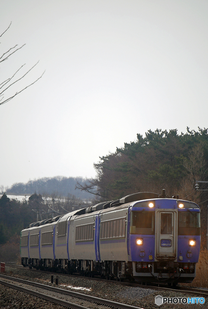 2016.02.20 １８３系・北斗が往く