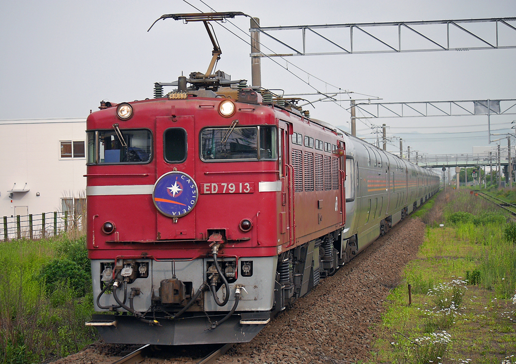 2015.06.03 今朝の8009ﾚ：１人占めでパチリ(*^_^*)