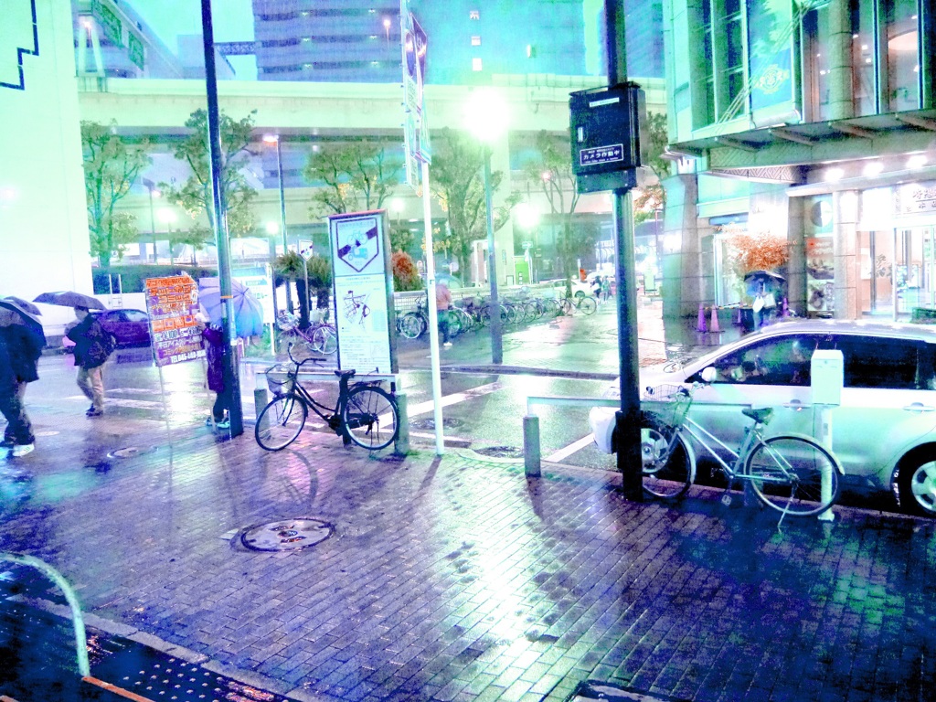 雨の後、横浜