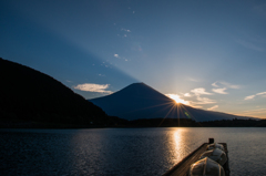 田貫湖の日の出
