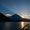 田貫湖の日の出