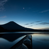 夜明け前の田貫湖