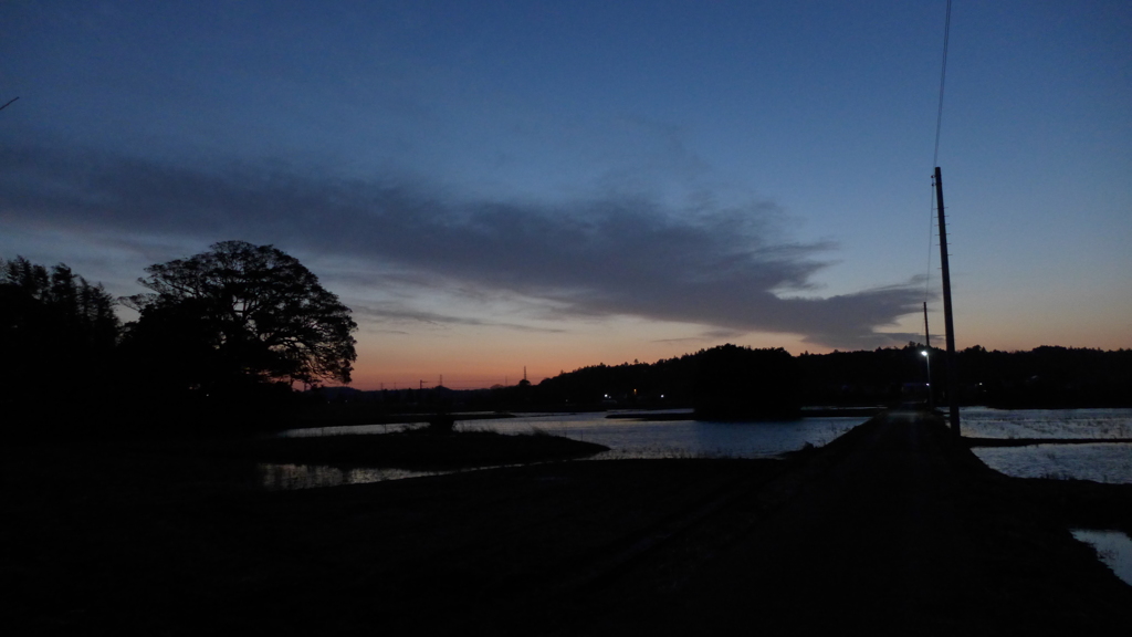 夕焼け　2