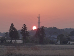 夕焼け　2