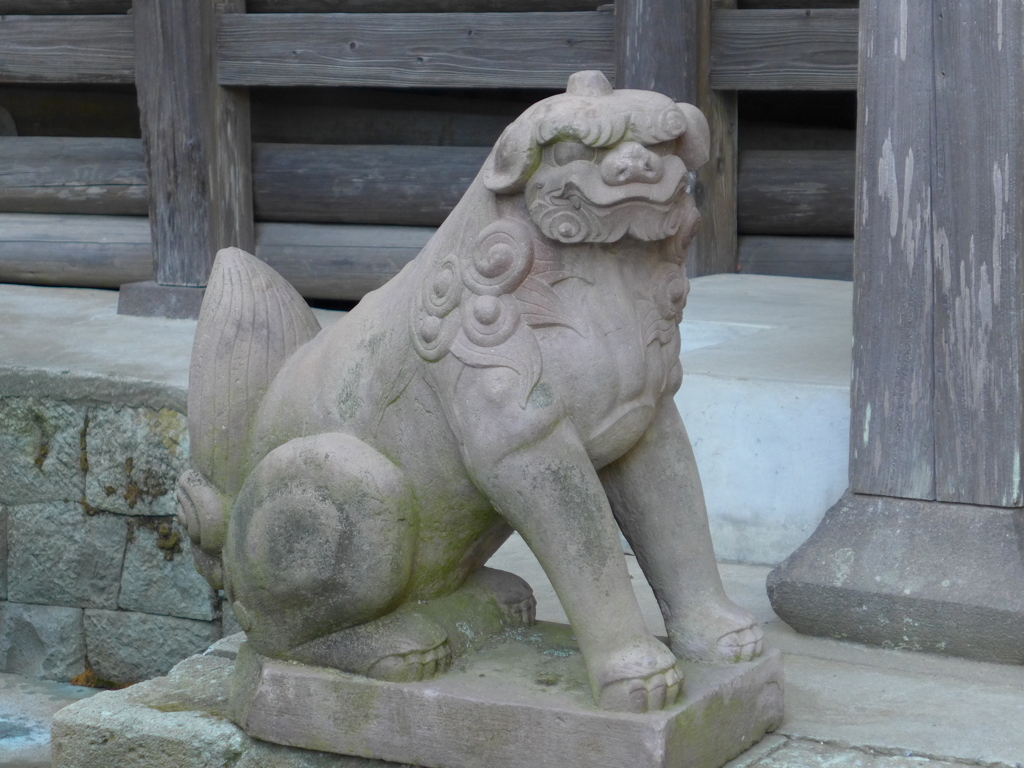 二組目の狛犬