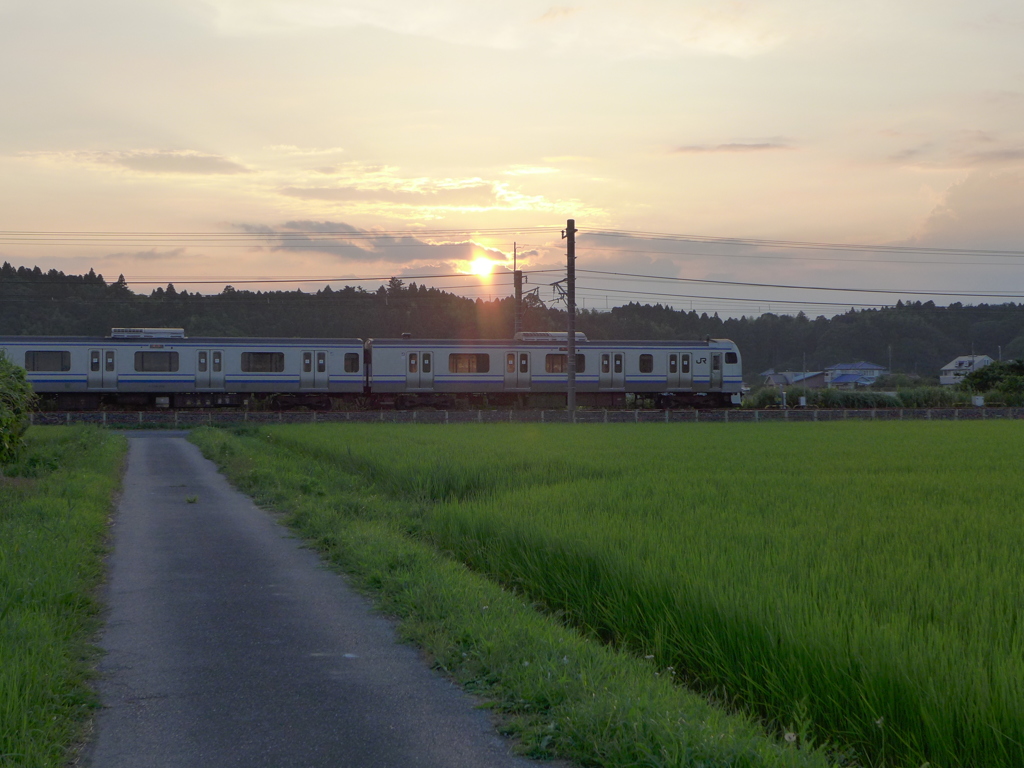 夕暮れ　②