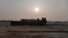 ぼんやりとした空