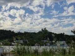 線路越しの風景