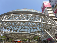 千葉駅前風景