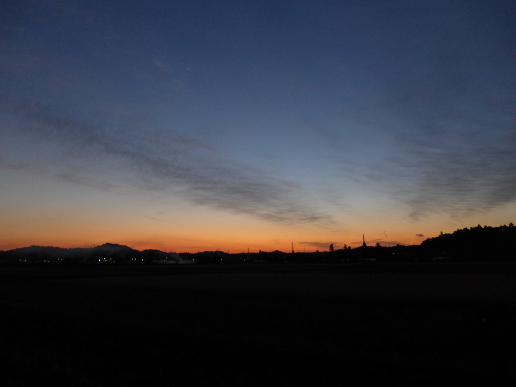 夕焼け　3