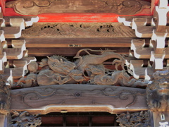 藻原寺の彫刻　2