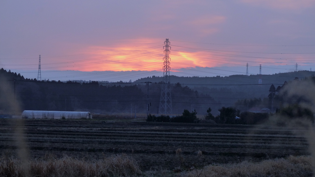 夕焼け　3