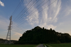 鉄塔のある風景