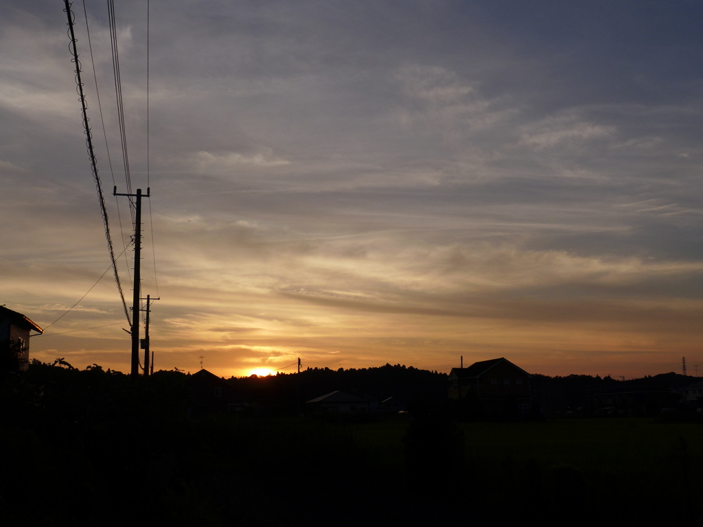 夕焼け