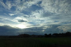 雨上がりの空