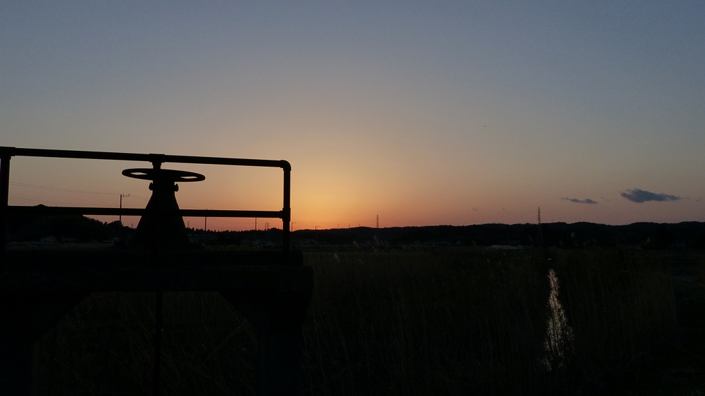 夕焼け　1